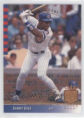 1993 Upper Deck SP - [Base] #89 - Sammy Sosa