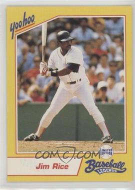 1993 Yoo-Hoo Limited Edition Baseball Legends - [Base] #_JIRI - Jim Rice