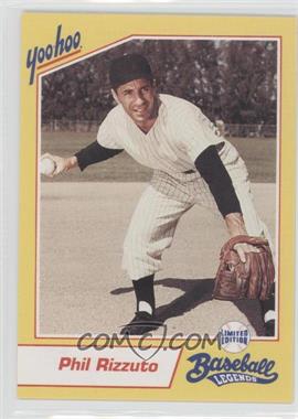 1993 Yoo-Hoo Limited Edition Baseball Legends - [Base] #_PHRI - Phil Rizzuto