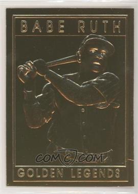 1994-97 Golden Legends of Baseball 22K - [Base] #GL1.2 - Babe Ruth (Back Image on Left)
