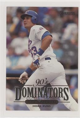 1994 1993 Donruss - 90's Dominators - Jumbo #7.2 - Jose Canseco /10000
