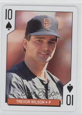 1994 Bicycle San Francisco Giants Playing Cards - Box Set [Base] #10S - Trevor Wilson