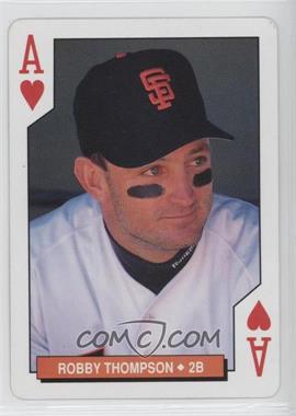 1994 Bicycle San Francisco Giants Playing Cards - Box Set [Base] #AH - Robby Thompson
