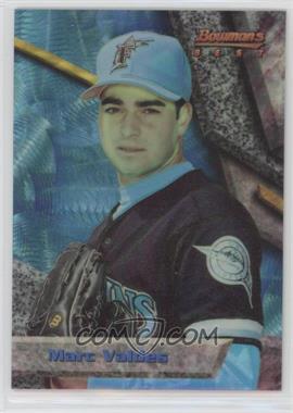 1994 Bowman's Best - [Base] - Blue Refractors #35 - Marc Valdes