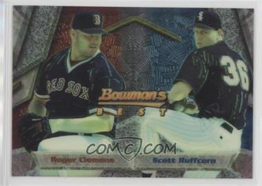 1994 Bowman's Best - [Base] - Refractors #100 - Scott Ruffcorn, Roger Clemens