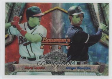 1994 Bowman's Best - [Base] - Refractors #106 - Javy Lopez, Jorge Posada