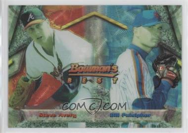 1994 Bowman's Best - [Base] - Refractors #109 - Steve Avery, Bill Pulsipher [EX to NM]