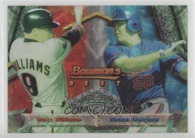 1994 Bowman's Best - [Base] - Refractors #93 - Shane Andrews, Matt Williams