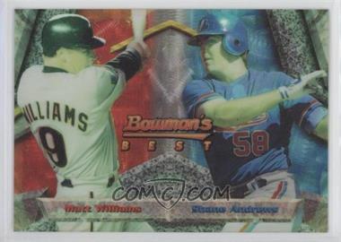 1994 Bowman's Best - [Base] - Refractors #93 - Shane Andrews, Matt Williams [EX to NM]