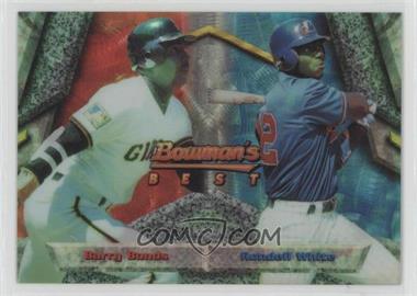 1994 Bowman's Best - [Base] - Refractors #97 - Barry Bonds, Rondell White