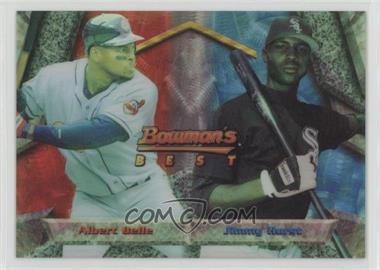 1994 Bowman's Best - [Base] - Refractors #97 - Barry Bonds, Rondell White