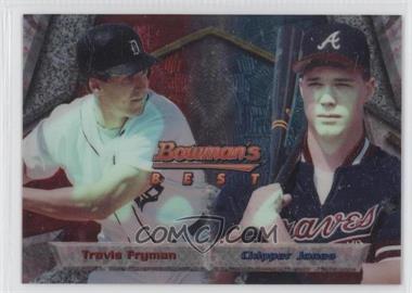 1994 Bowman's Best - [Base] #108 - Travis Fryman, Chipper Jones