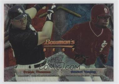 1994 Bowman's Best - [Base] #91 - Frank Thomas, Dmitri Young