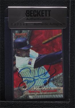 1994 Bowman's Best - Red - Refractors #18 - Danny Tartabull [BAS Seal of Authenticity]