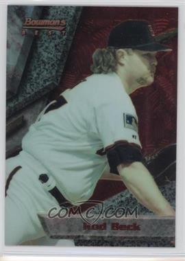 1994 Bowman's Best - Red #14 - Rod Beck