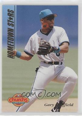 1994 Church's Chicken Hometown Stars - [Base] - Gold #18 - Gary Sheffield [Good to VG‑EX]