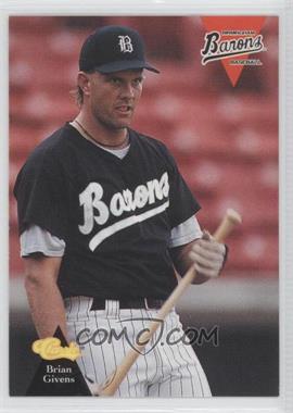 1994 Classic Birmingham Barons - [Base] #10 - Brian Givens