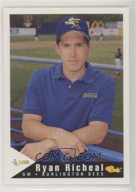 1994 Classic Burlington Bees - [Base] #29 - Ryan Ritter