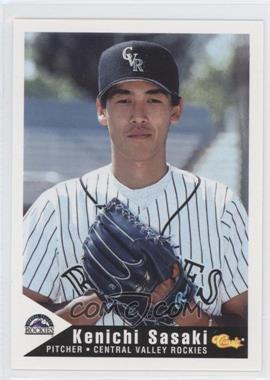 1994 Classic Central Valley Rockies - [Base] #21 - Kenichi Sasaki