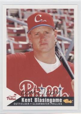 1994 Classic Clearwater Phillies - [Base] #6 - Kent Blasingame