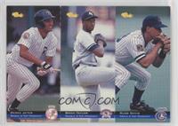 Derek Jeter, Russ Davis, Brien Taylor #/8,000