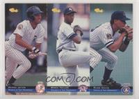 Derek Jeter, Russ Davis, Brien Taylor #/8,000