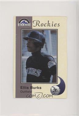 1994 Colorado Rockies Police - [Base] #26 - Ellis Burks [Good to VG‑EX]