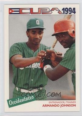1994 Cuban League - [Base] #32 - Armando Johnson