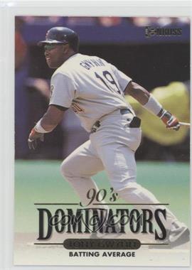 1994 Donruss - 90's Dominators Batting Average #1 - Tony Gwynn