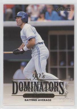 1994 Donruss - 90's Dominators Batting Average #3 - Paul Molitor