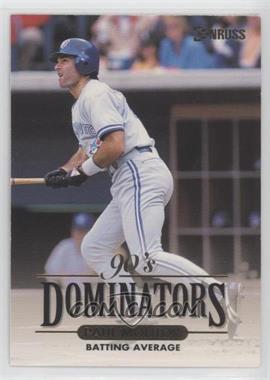 1994 Donruss - 90's Dominators Batting Average #3 - Paul Molitor