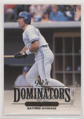 1994 Donruss - 90's Dominators Batting Average #3 - Paul Molitor