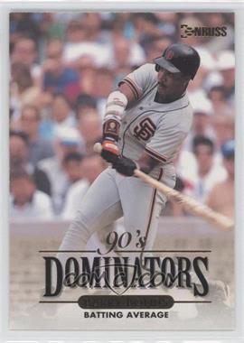 1994 Donruss - 90's Dominators Batting Average #7 - Barry Bonds