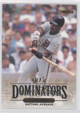 1994 Donruss - 90's Dominators Batting Average #7 - Barry Bonds