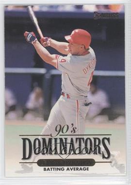 1994 Donruss - 90's Dominators Batting Average #9 - Lenny Dykstra