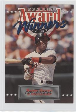 1994 Donruss - Box Topper Award Winners - Jumbo #4 - Barry Bonds /10000