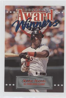 1994 Donruss - Box Topper Award Winners - Jumbo #4 - Barry Bonds /10000