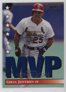 1994 Donruss - MVP #12 - Gregg Jefferies