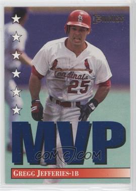1994 Donruss - MVP #12 - Gregg Jefferies