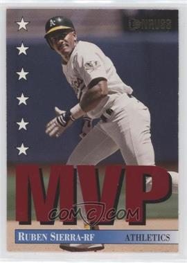 1994 Donruss - MVP #25 - Ruben Sierra