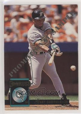 1994 Donruss - Promotional Samples #10 - Gary Sheffield