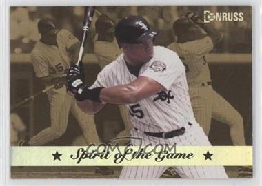 1994 Donruss - Spirit of the Game #6 - Frank Thomas