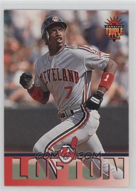 1994 Donruss Triple Play - [Base] #115 - Kenny Lofton