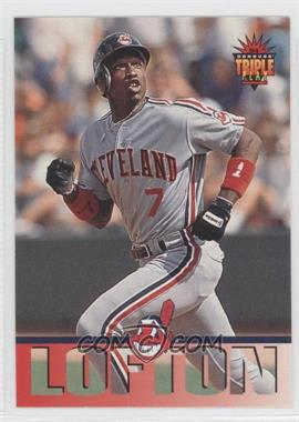 1994 Donruss Triple Play - [Base] #115 - Kenny Lofton