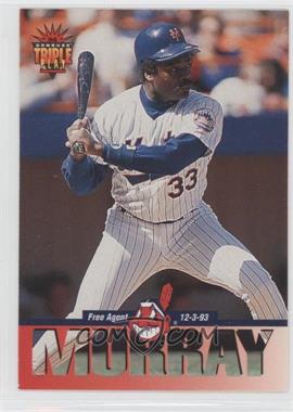 1994 Donruss Triple Play - [Base] #117 - Eddie Murray