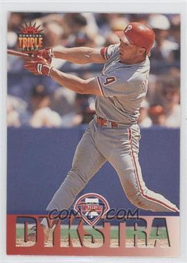 1994 Donruss Triple Play - [Base] #173 - Lenny Dykstra