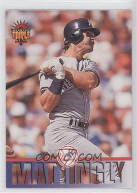 1994 Donruss Triple Play - [Base] #276 - Don Mattingly