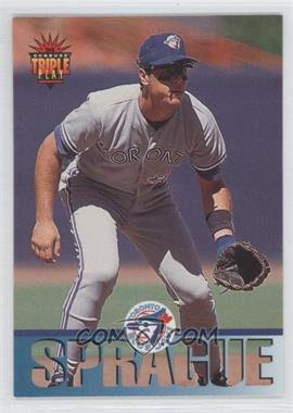 1994 Donruss Triple Play - [Base] #37 - Ed Sprague