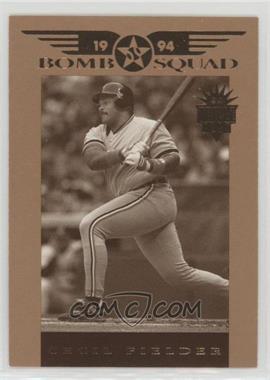 1994 Donruss Triple Play - Bomb Squad #2 - Cecil Fielder [Noted]