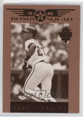 1994 Donruss Triple Play - Bomb Squad #6 - Fred McGriff